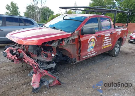 2022 Ford Ranger Xlt z USA, uszkodzony, nr VIN 1FTER4FH6NLD51131